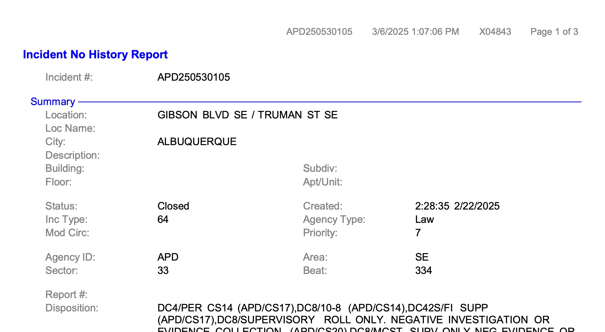 Crime Scene Photos Preview